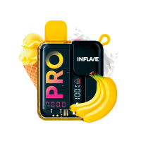 Одноразовая электронная сигарета INFLAVE PRO (7000) - Банановый Сорбет