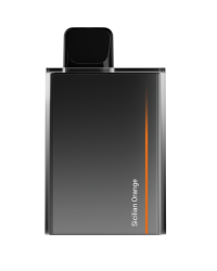 (М) Одноразовая электронная сигарета SOAK CUBE Black (7000) - Сицилийский апельсин