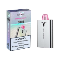 (М) Одноразовая электронная сигарета IGNITE V50 (5000) - Клубника Киви
